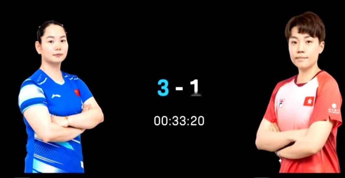 一个暂停，把自己叫崩了？
 
国乒何卓佳对阵杜凯琹，第四局打到3-2，对手教练急