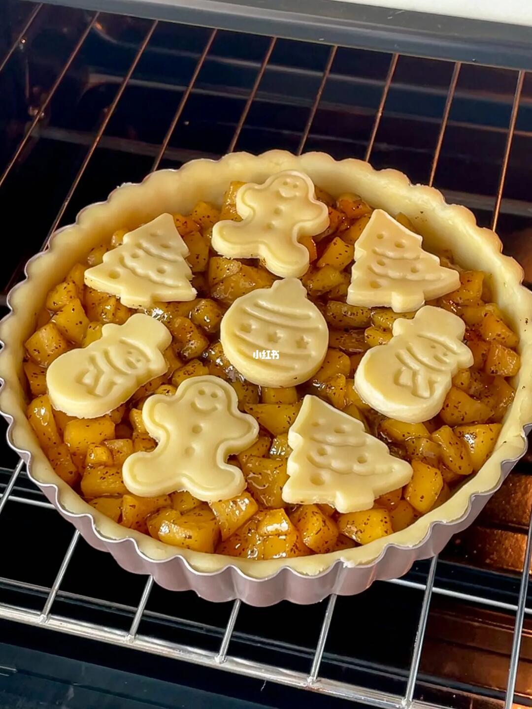 宅家自制 ⛄️ 圣诞伯爵红茶苹果