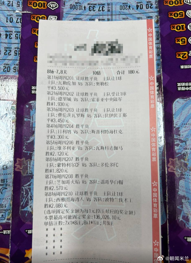 唯有热爱，可抵岁月漫长，分享8场比赛，支持中国体彩，彩票只是娱乐，而非致富捷径！