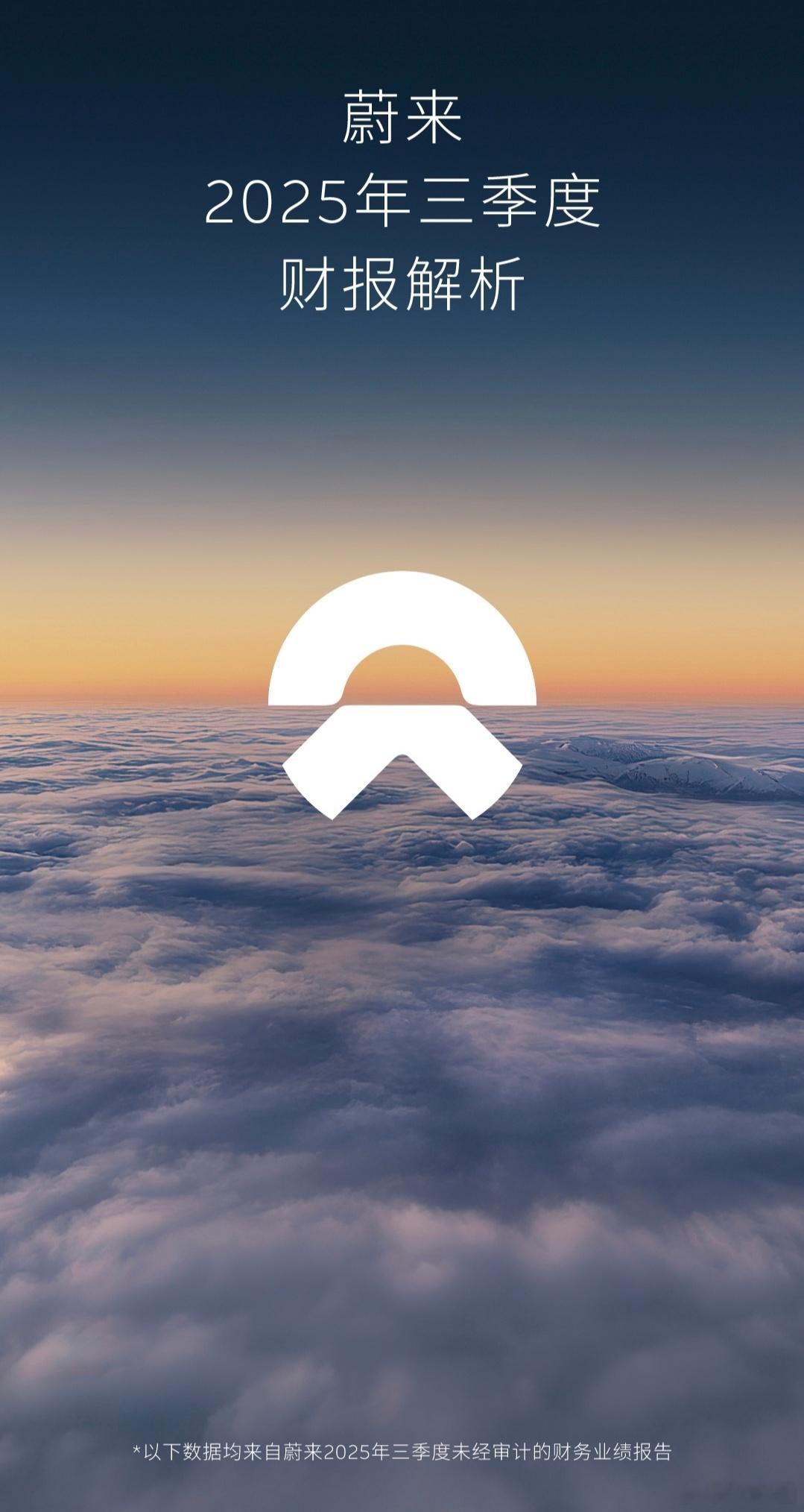 蔚来三季度财报来了！关键字：“创历史新高”▷ 三季度交付87,071台，同比增长