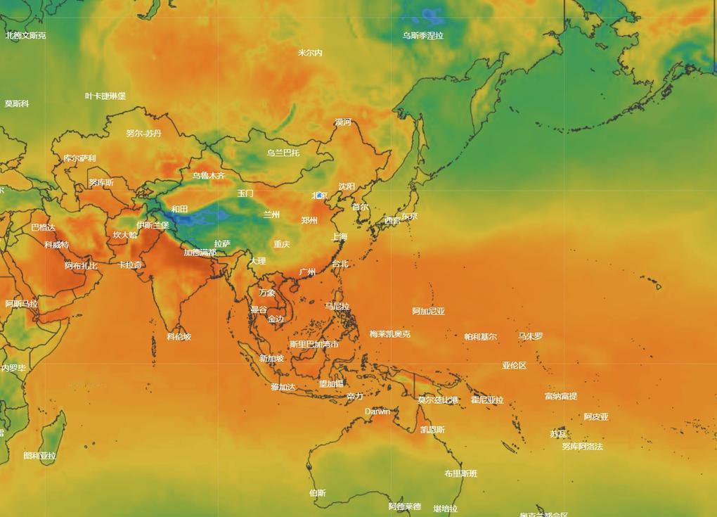 到现在都没有开空调的举个手，今年五月以来气温真不高。

国内中东部整体气温偏低，