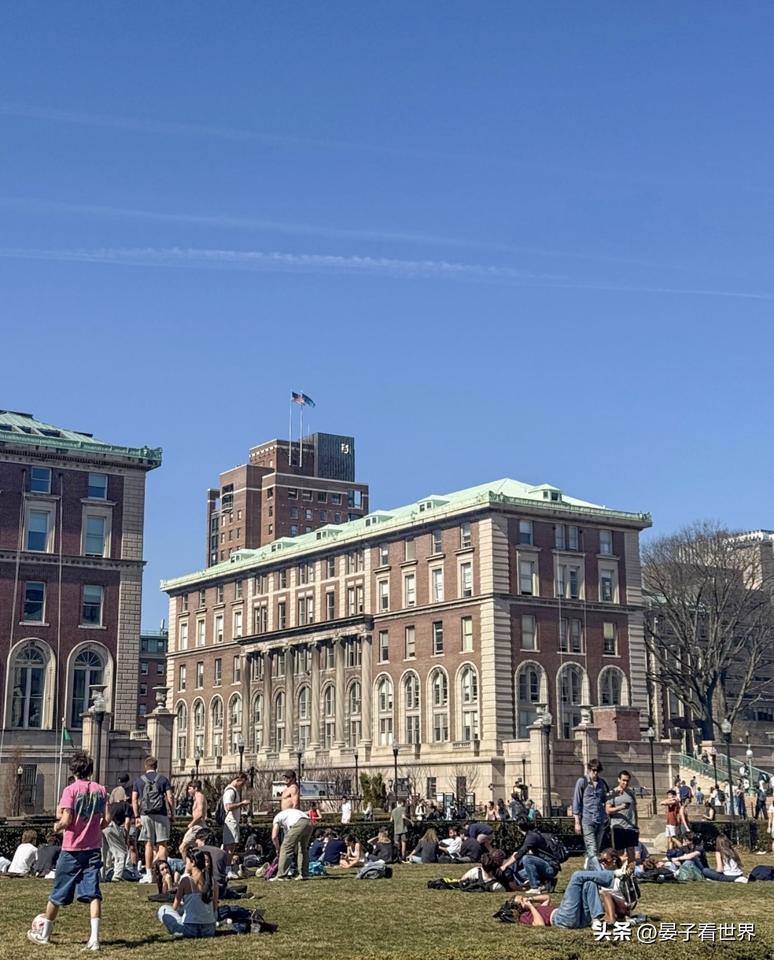美國哥倫比亞大學的校園早晨💐