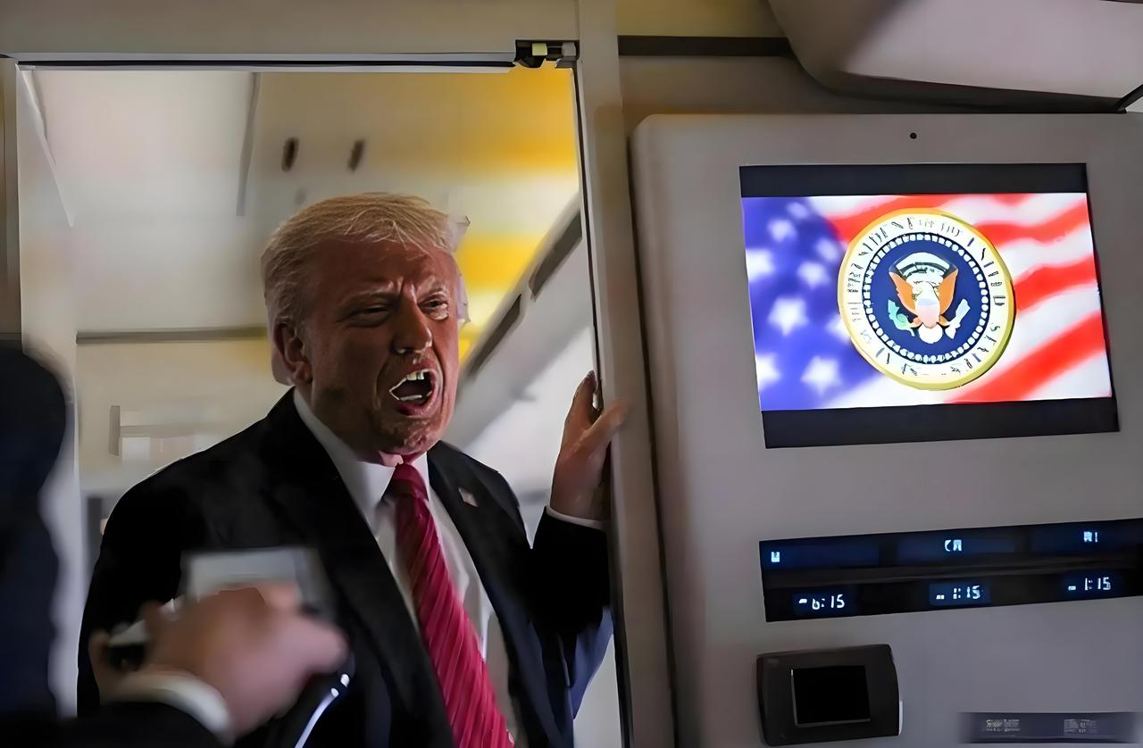 我就说嘛，特朗普怎么可能会给那种武器给乌克兰！
11月2日，特朗普在飞往华盛顿的