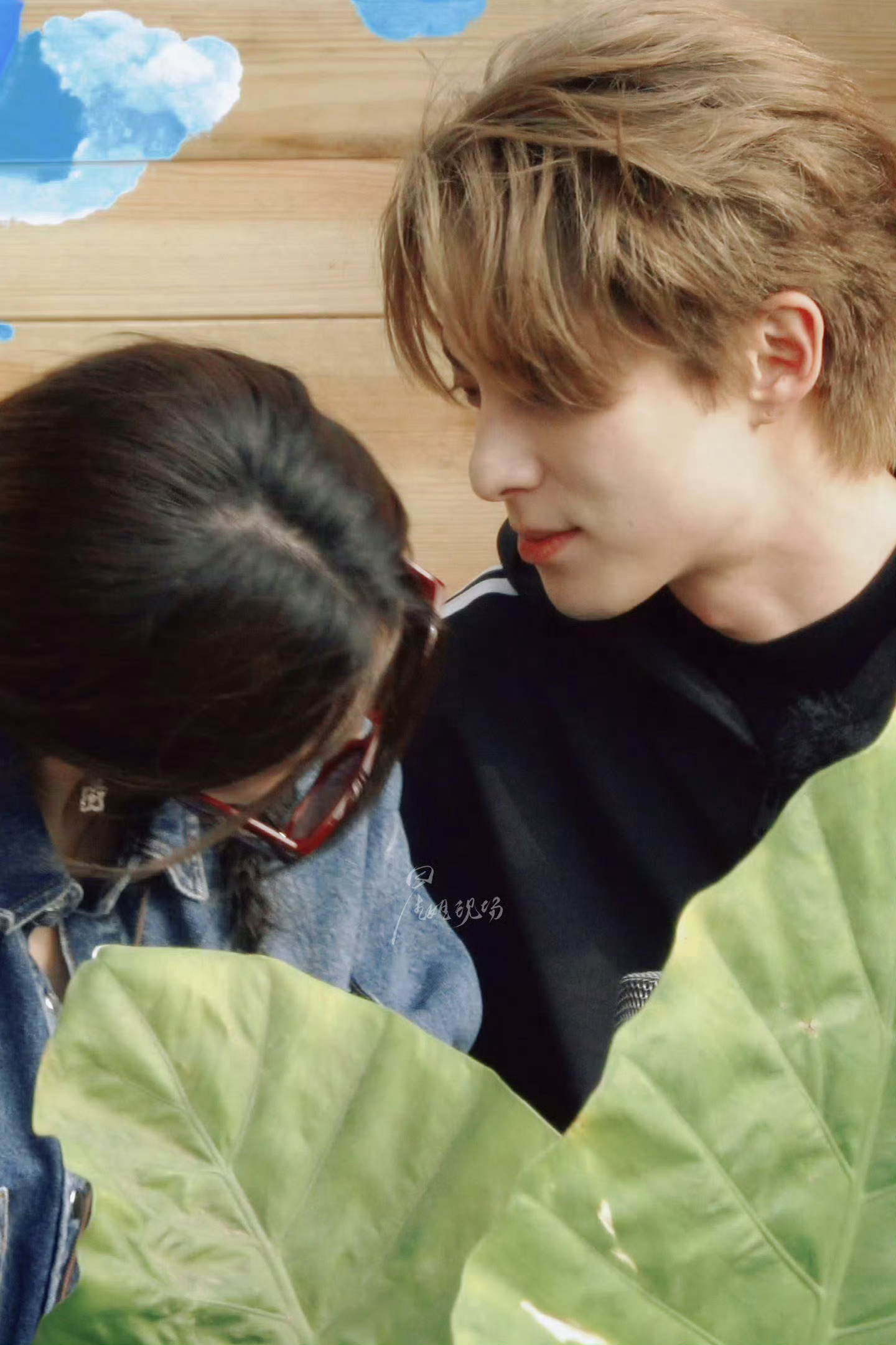 王鹤棣依偎在白鹿肩上这这这这！这是以爱为营的番外吧！甜哭我了亲爱的客栈2026亲