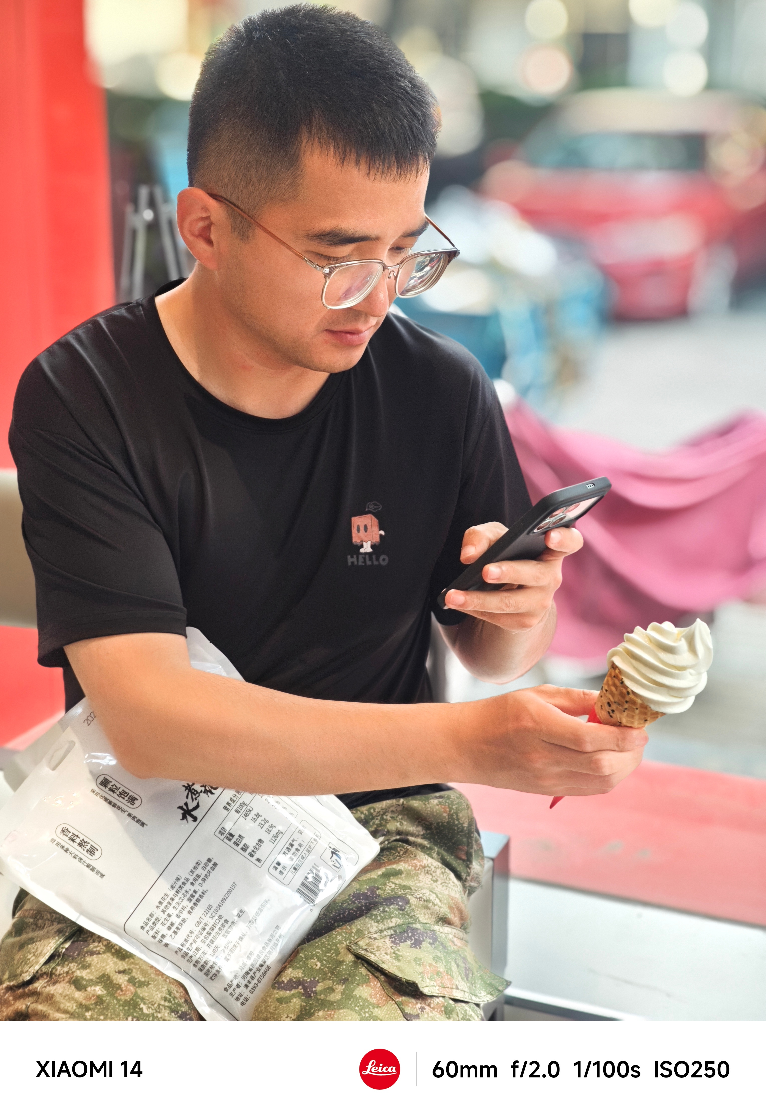 带小鑫鑫来吃冰激凌 德州·临邑信业商厦