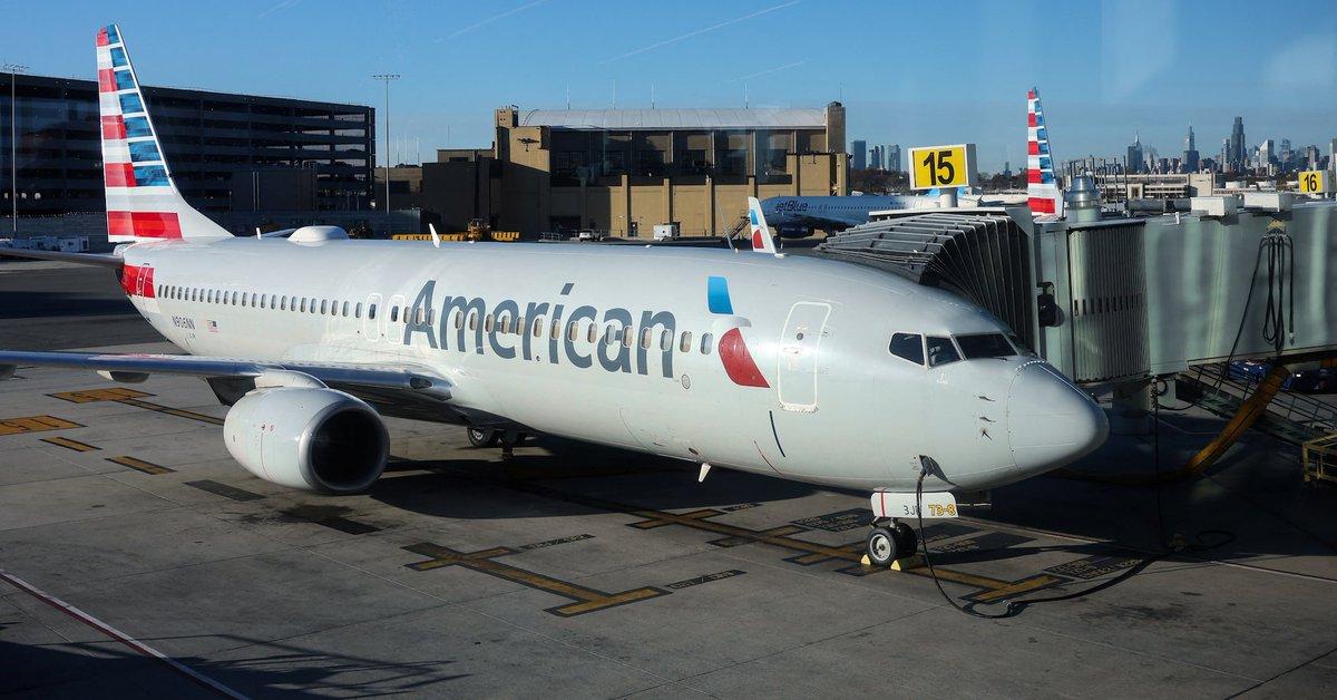 [To learn English]
American Airlines is 