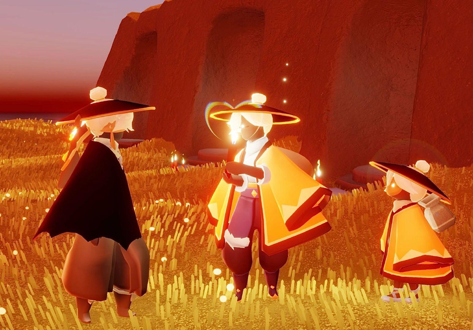 《光遇现状》不是撞头就是撞衫hhh#光遇# #sky光遇# ​​​