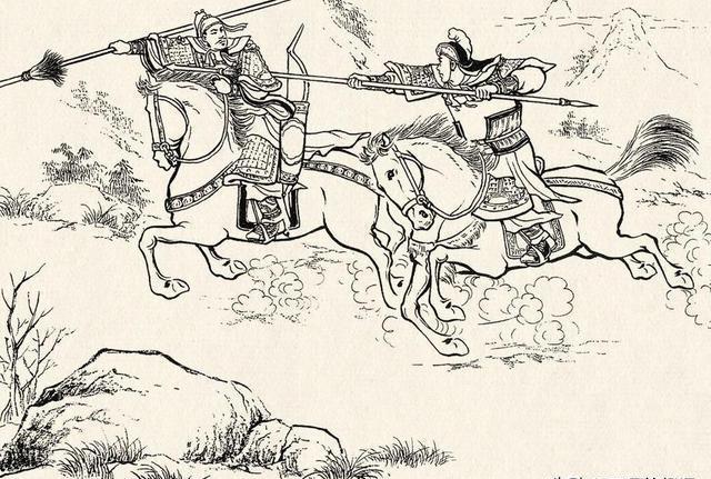 三国演义连环画：这小将是谁？一枪差点刺中了大将军姜维