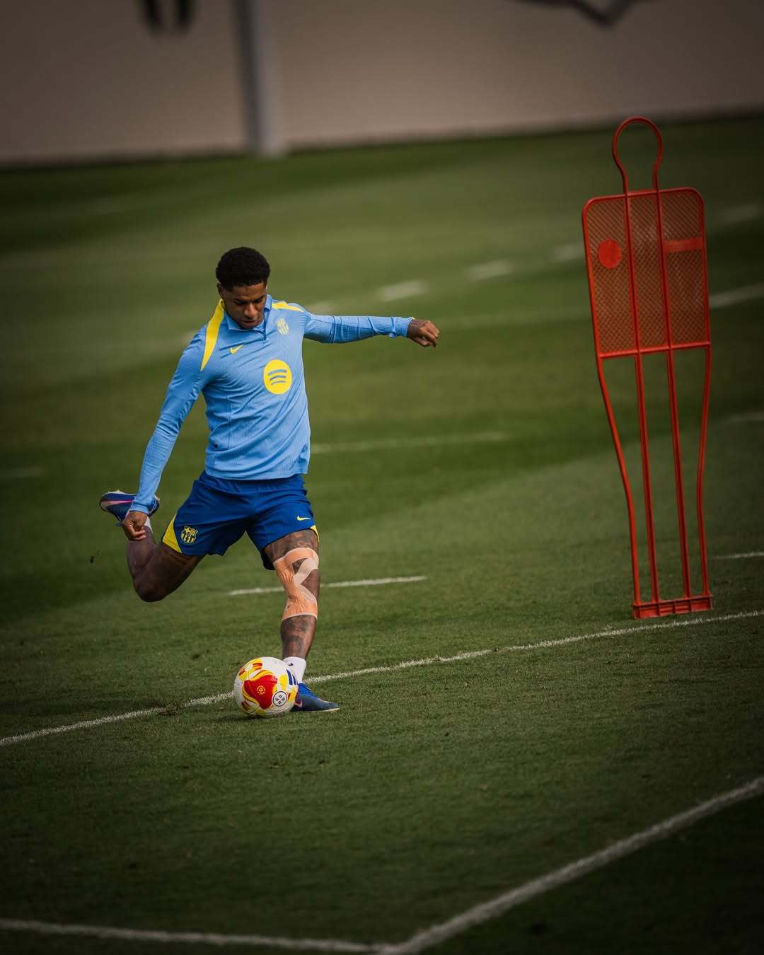 巴萨今天的训练。巴萨vs马竞