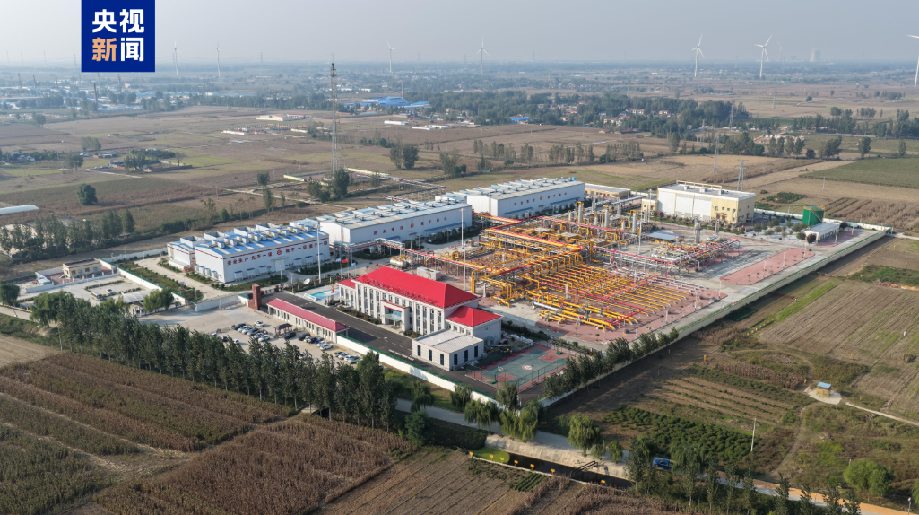 国家“十四五”重点工程——国家管网集团文23储气库日前顺利完成扩能，日调峰供气能