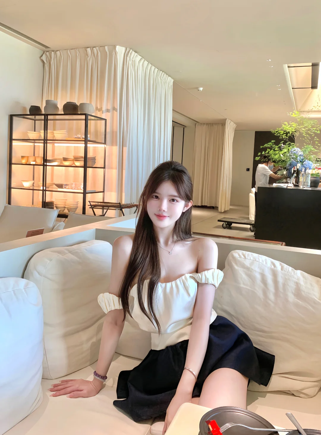 OOTD去喝下午茶被要🔗了