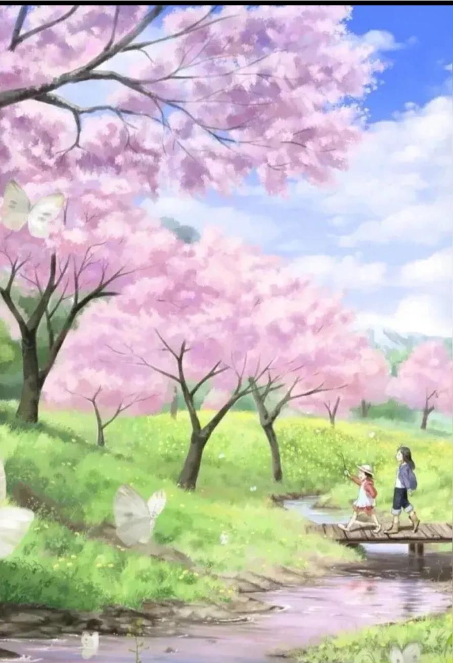 春风如约而至，温柔地吹暖世间每个角落，花开时如诗意绽放，风过时似歌声轻扬，美好满