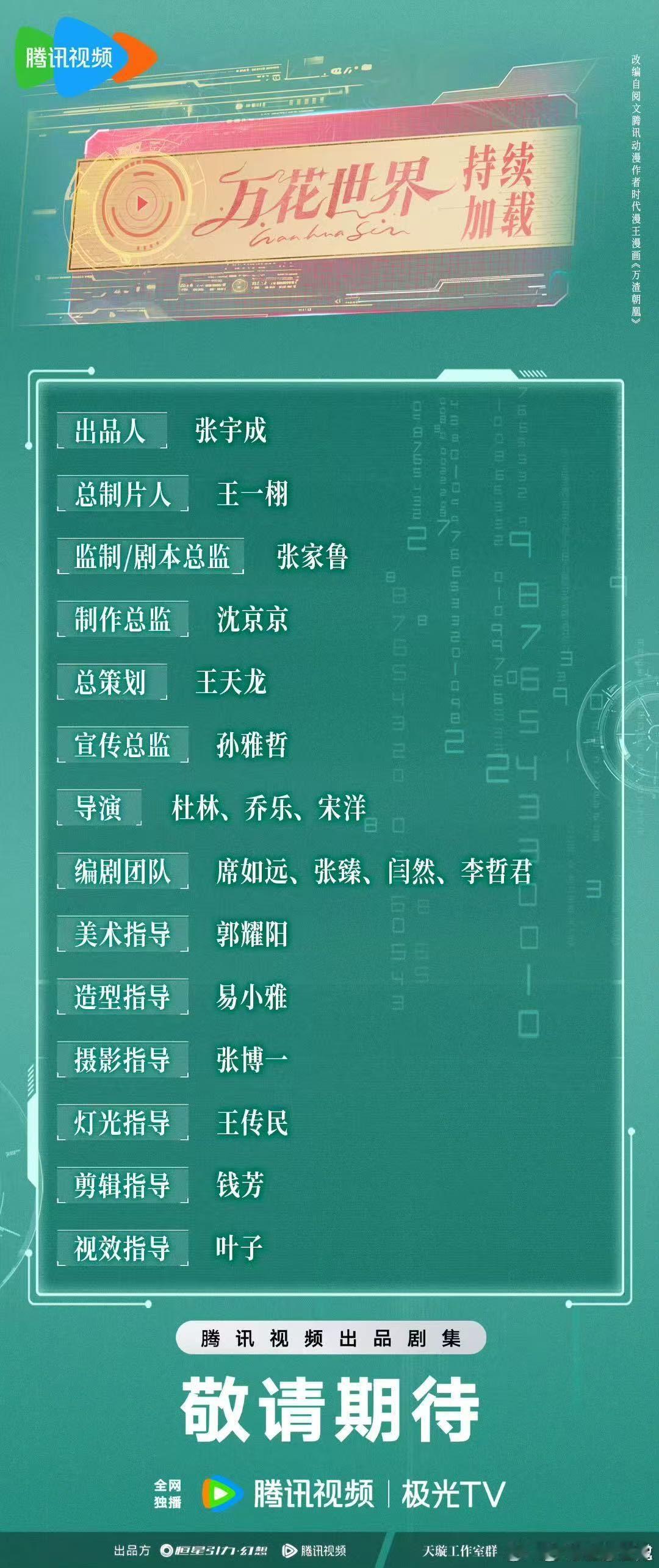 万花世界阵容 谁的童年IP来了！《万渣朝凰》真人剧上线，走无限流玩法。一众演员阵