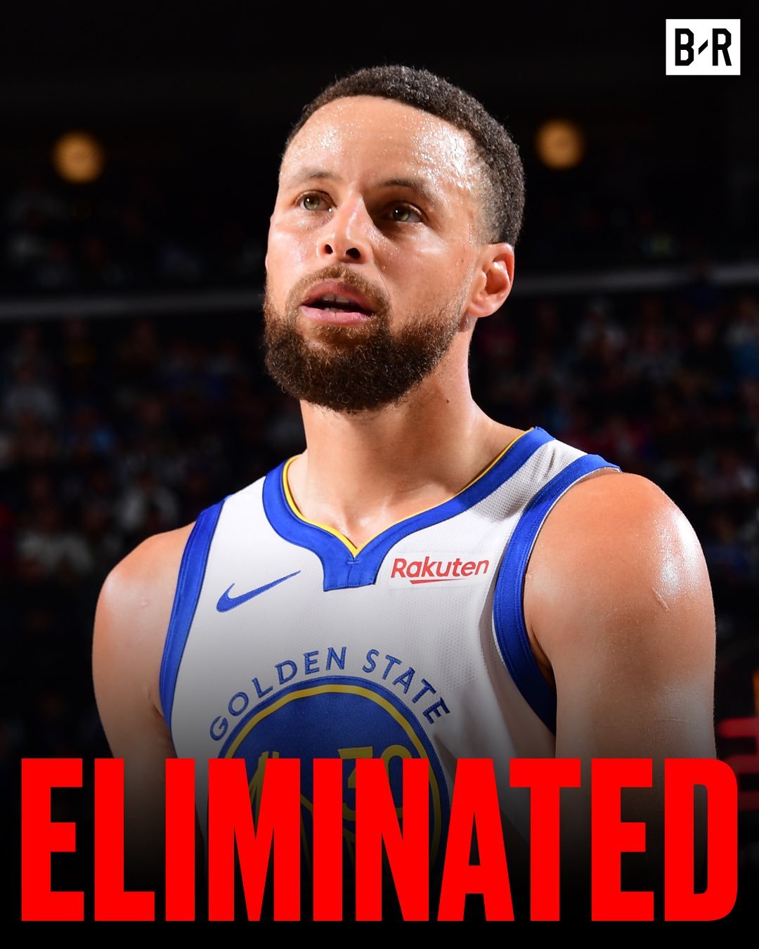 最关键的生死战，库里迷失了……💔——带伤全场出战36分钟——16投4中，三分球