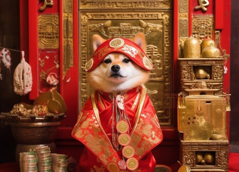 恭喜你被财神小狗造访啦！ #开工第一周求财神摆件销量疯涨12倍# ​​​