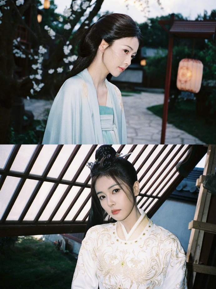 白鹿叶璃李佩仪中秋照白鹿中秋节的营业照 白鹿叶璃李佩仪中秋照，白鹿中秋节的营业照