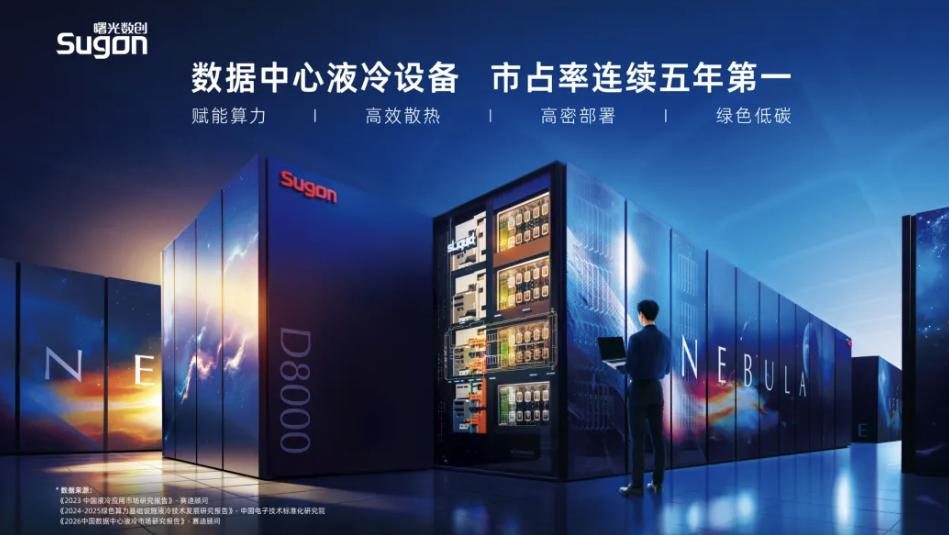 56.8%意味着什么？液冷可能正在走向“强者恒强”！

中科曙光旗下曙光数创拿到