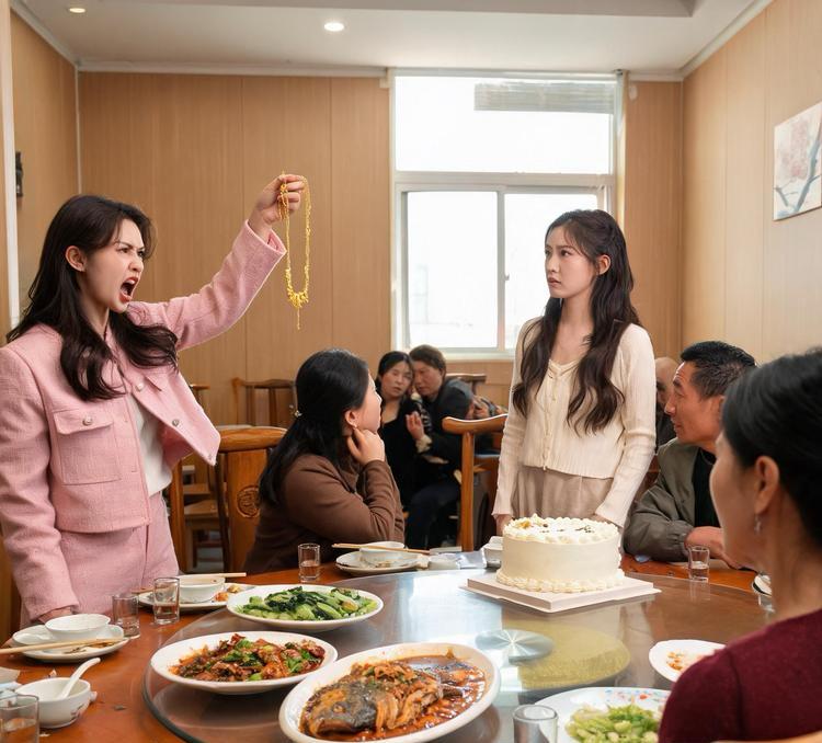 表嫂给婆婆买生日蛋糕，被小姑子当众骂抠门

上周我表嫂参加婆妈生日宴，当场被小姑