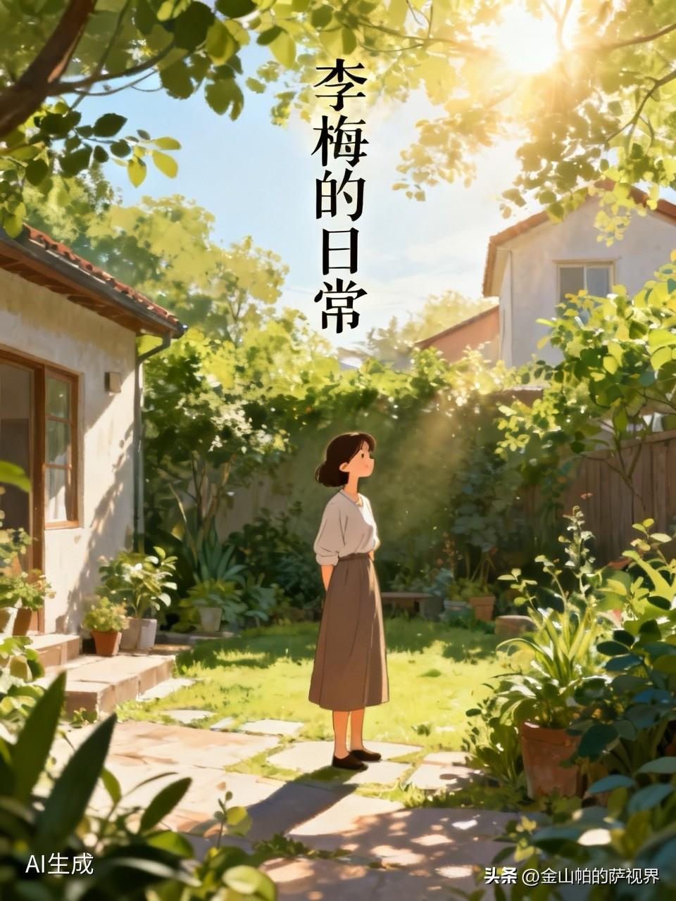 我的邻居李梅，今年已经五十八岁，但她从没觉得自己老了。

她自己说，每天早上照镜