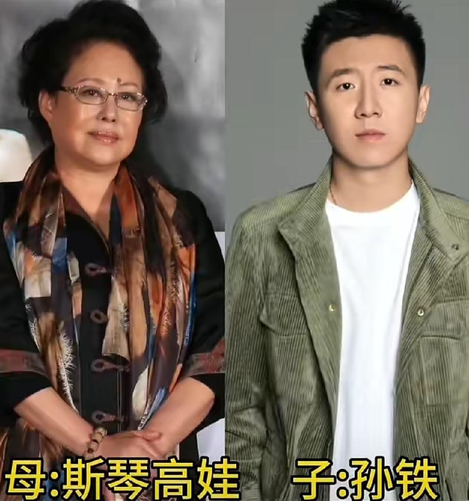 哪对最像？母子颜值相似度 母子颜值对比  斯琴高娃&孙铁 王京花&董子健 李小婉