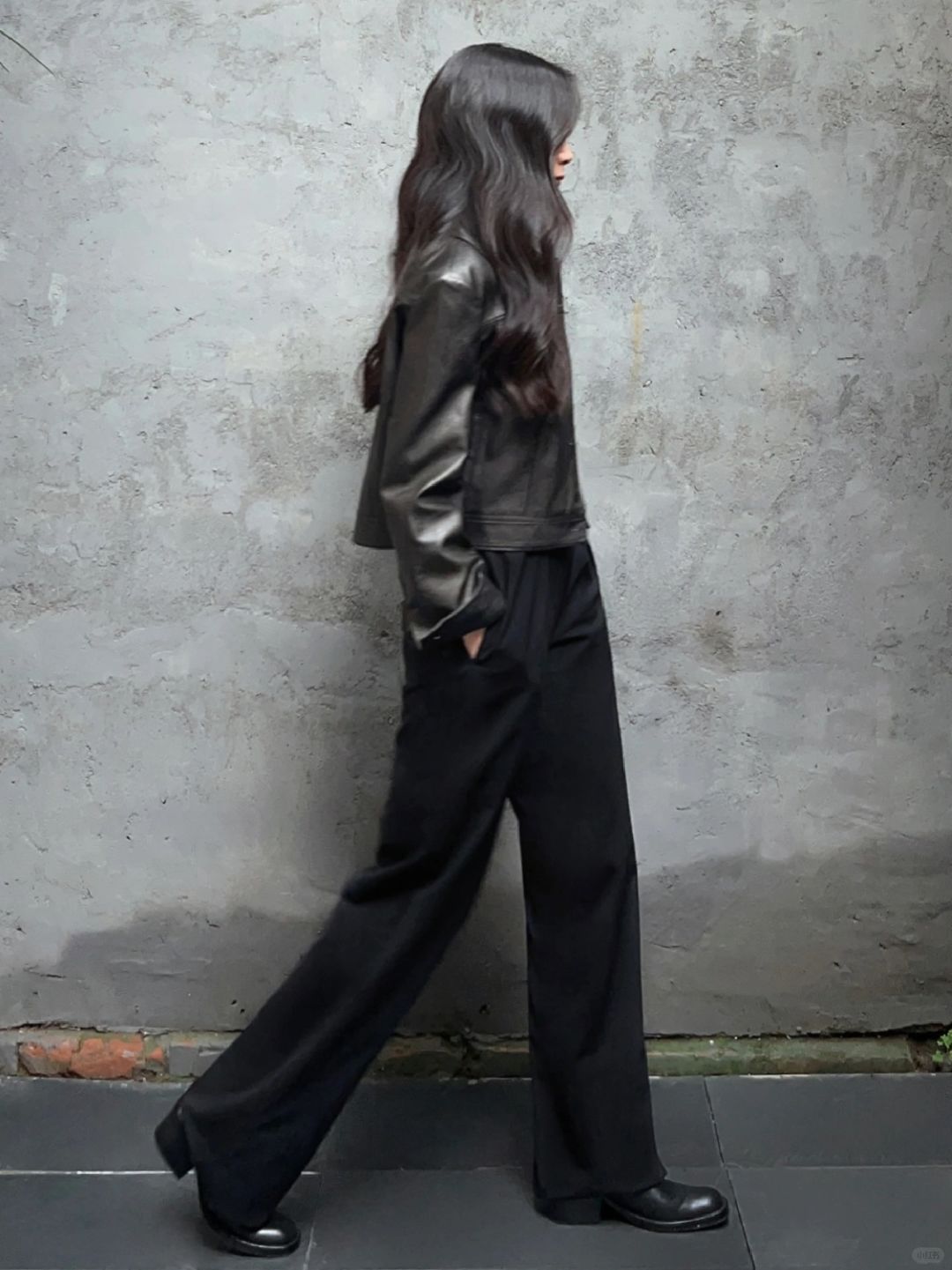 saint laurent的小皮衣