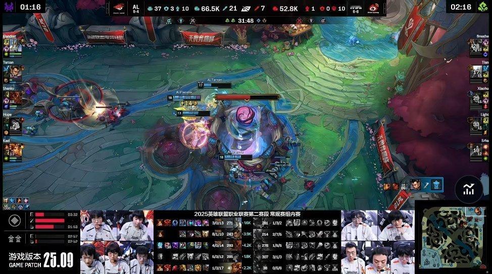 【2025LPL第二赛段 WBG 0-1 AL】AL先下一城，如何评价这场比赛_