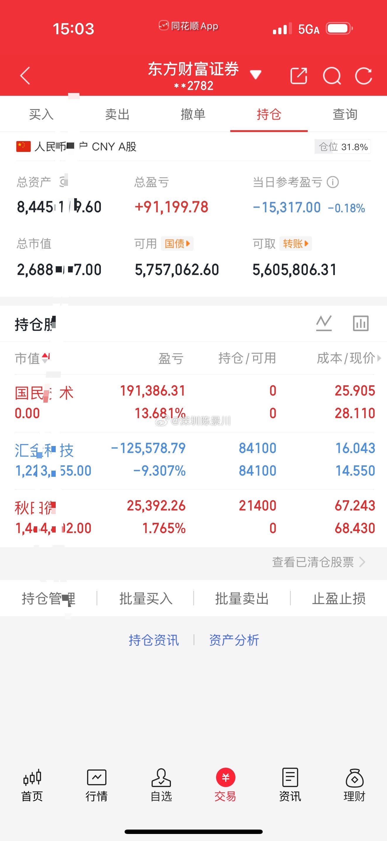 记录我2026年六月第二十六天炒股之旅｜300万实盘再次启航，我也会每天持续分享
