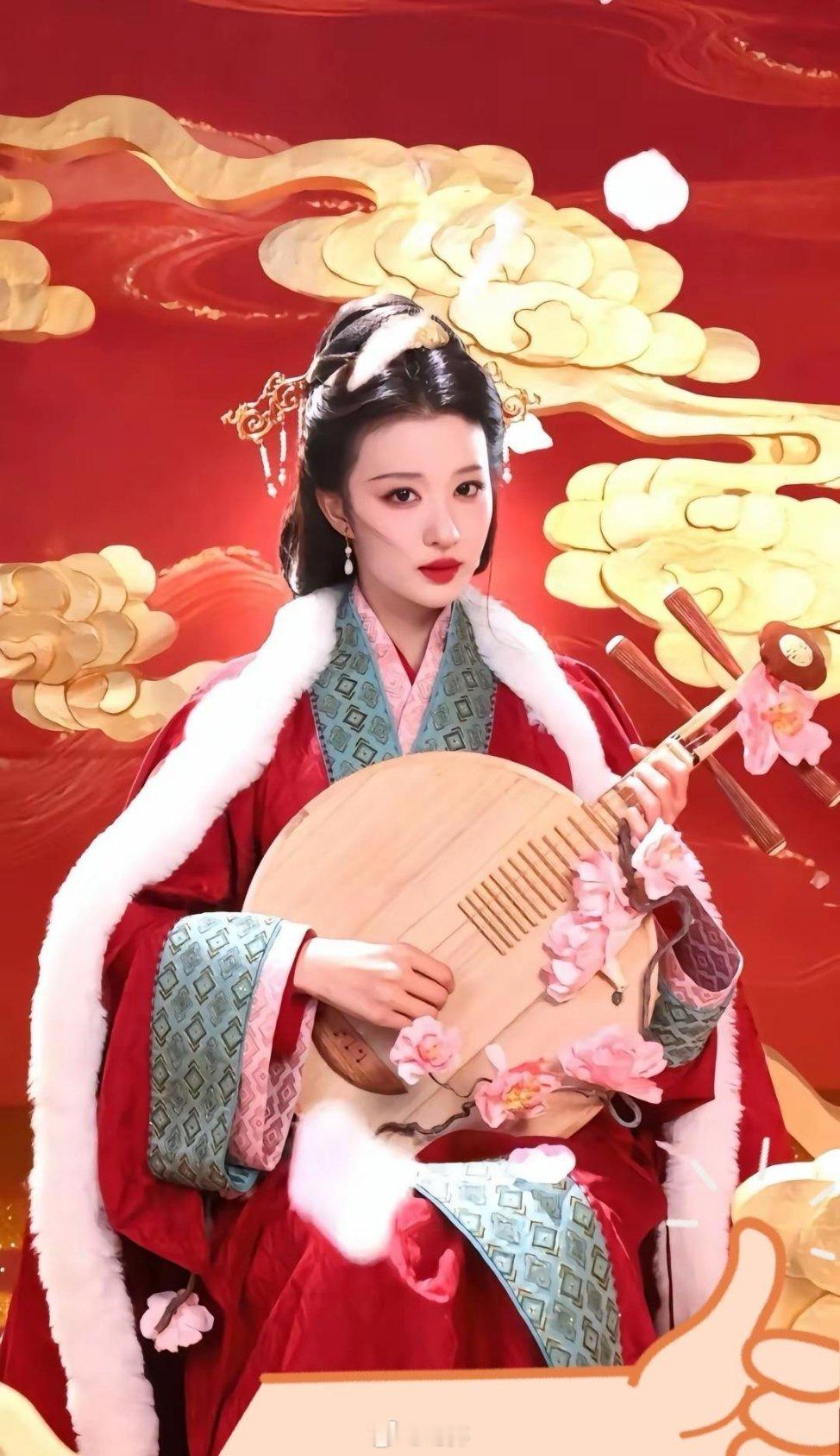 你敢想象，躺在那玩着手机的女生就是经验春晚的女神王楚然吗 