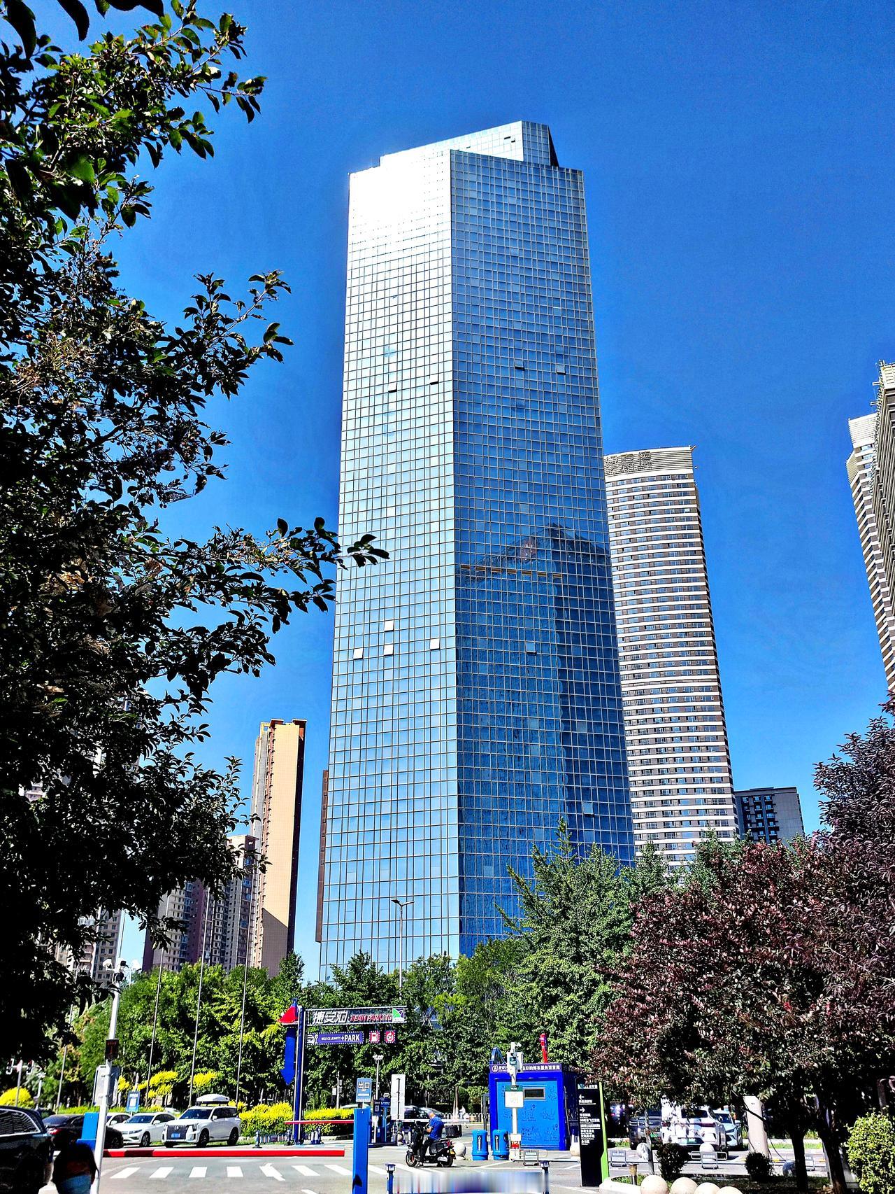 青年大街街景一观，沈阳青年大街是城市金廊，不仅道路宽阔，周边的建筑更是高大艺术，
