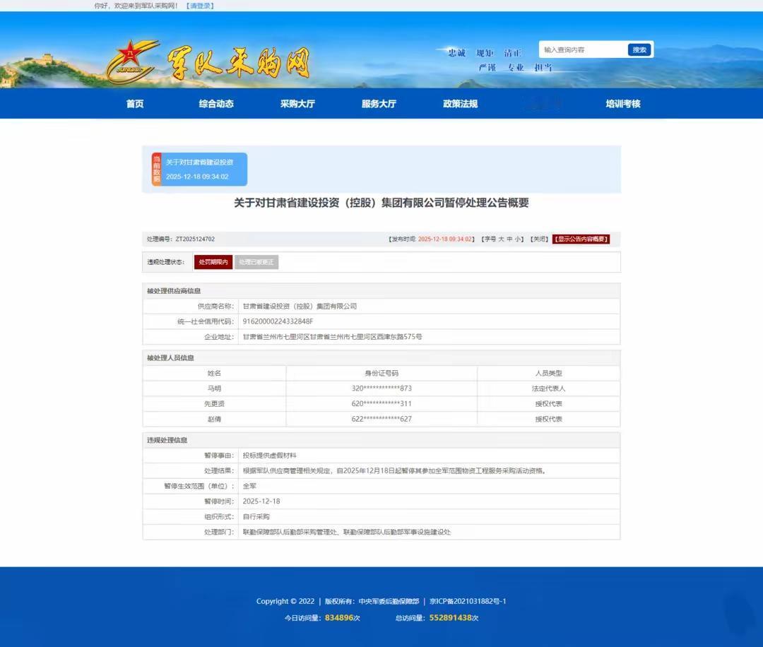 甘肃建投，你给甘肃人民丢脸了！