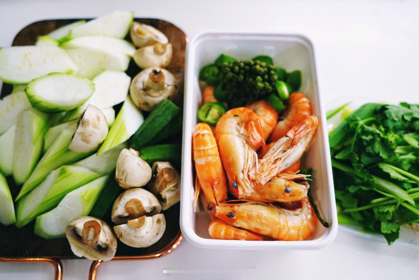 藤椒丝瓜虾煲🦐🍚#乐趣厨房食谱# ​​​