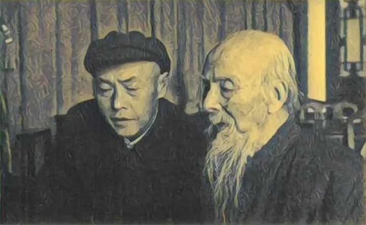 1926年，齐白石让大弟子李苦禅画一头猪、一只鸭，准备烧掉祭奠母亲，但李苦禅画好