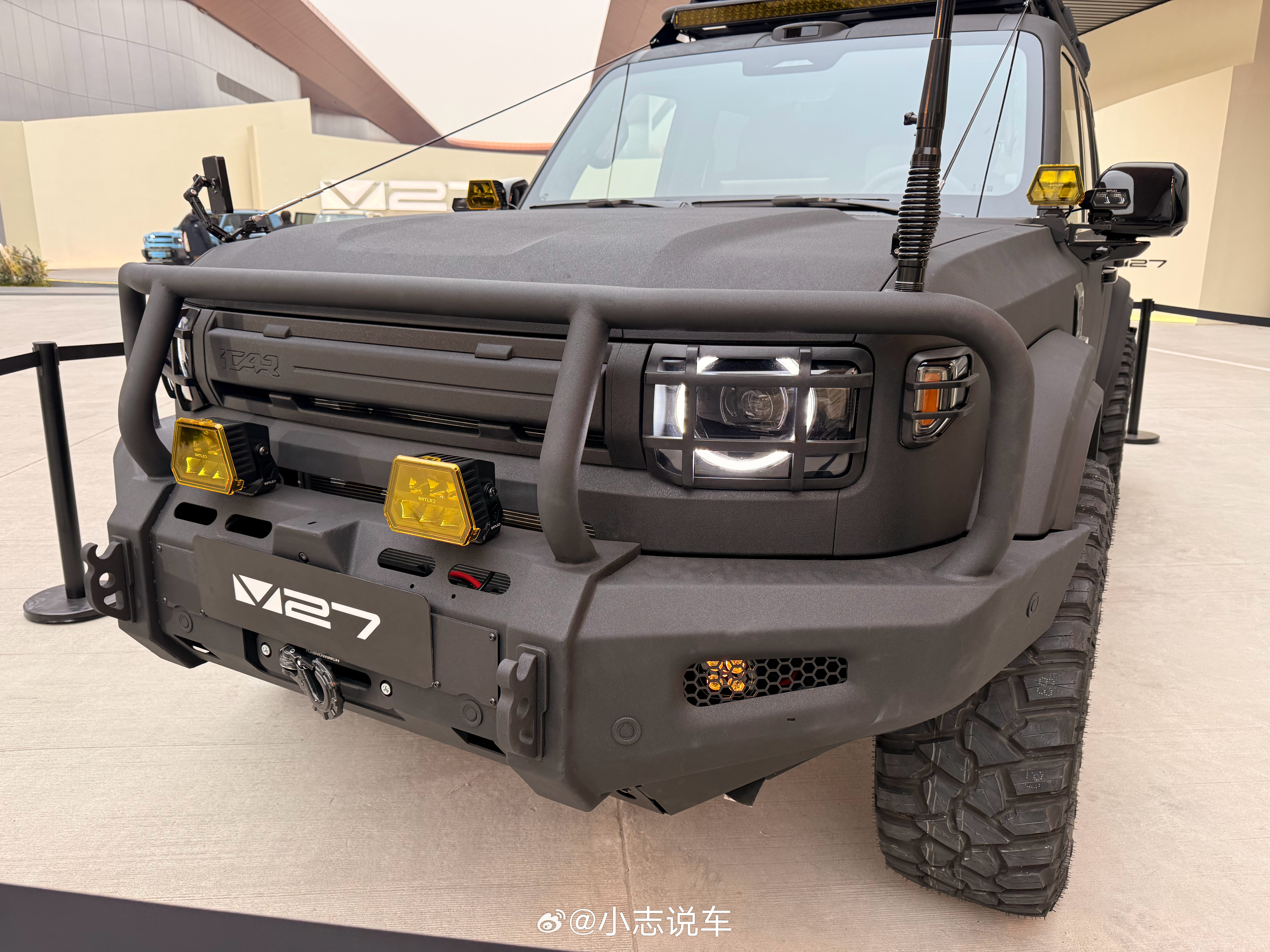 iCAR V27“玄马战甲”已到位～欢迎大家来打卡[勾引]猜猜这台全能硬派，全家