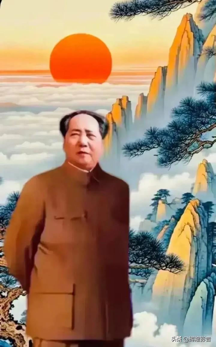 🌅祥光启运，华夏腾飞！🙏敬爱的毛主席，追思您奋进初心，传承不朽攀登精神！无限