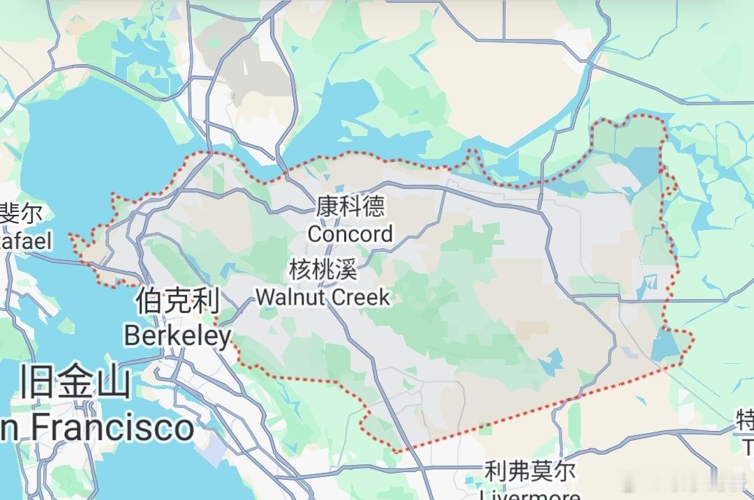 美国华人社区发生惨案 搞那么复杂，这个县在旧金山东。 ​​​