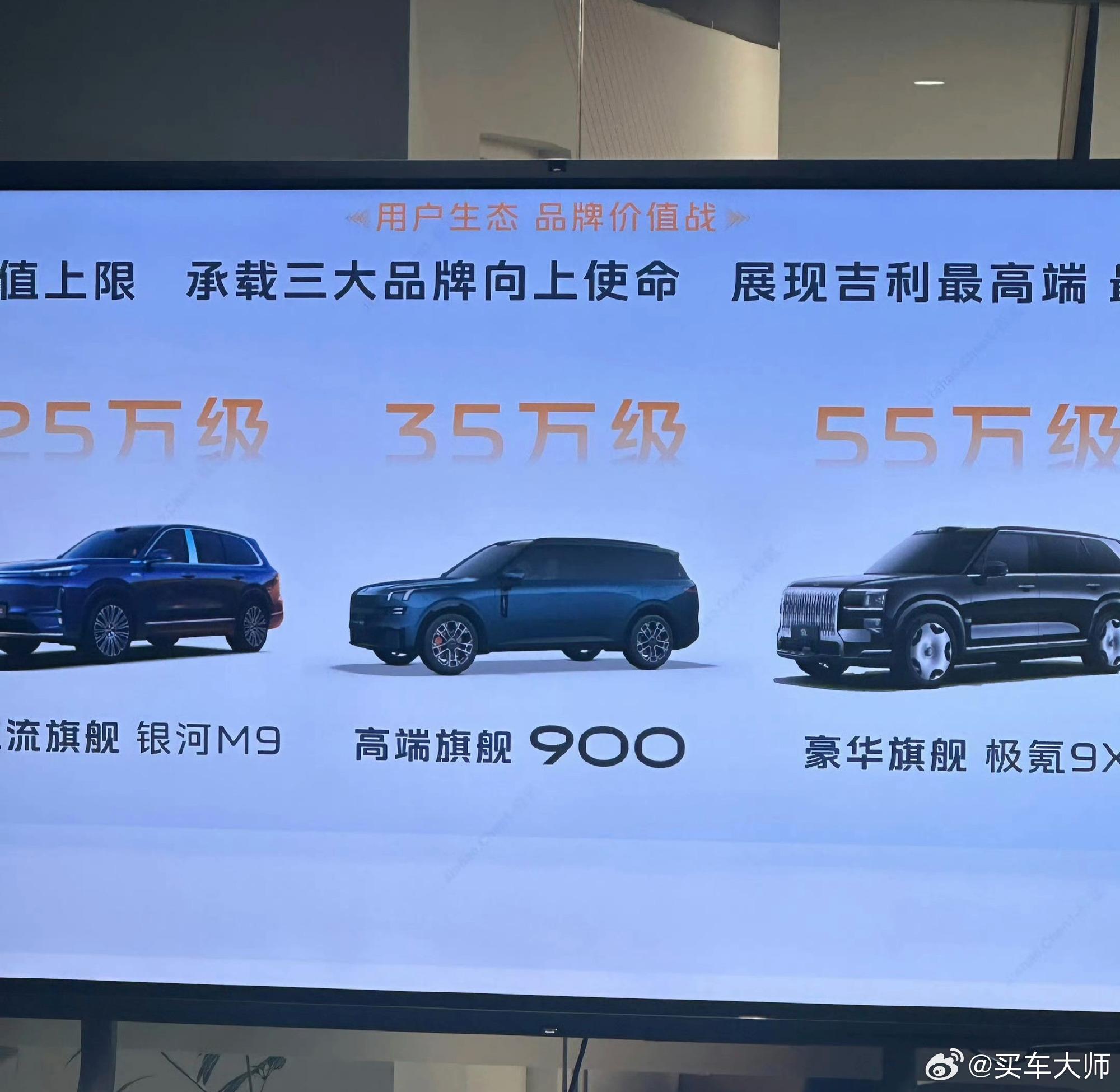 极氪9X售价50-60万左右？上次是M9被曝，这次全曝光了，这个价位符不符合大家