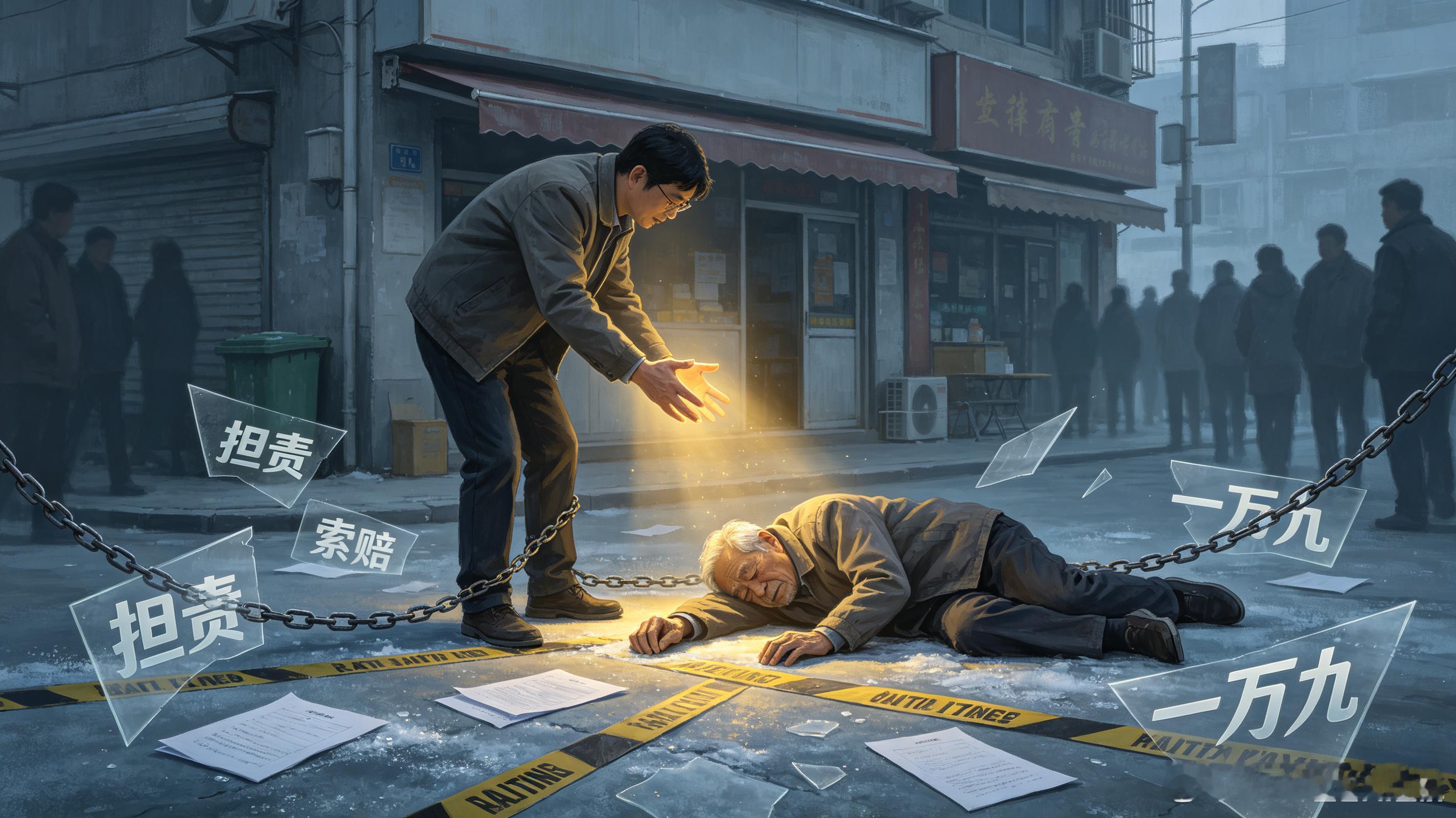店家扶起晕倒老人反被索赔你怎么看湖南祁东小店店主好心救助突发晕厥的老人，积极施救