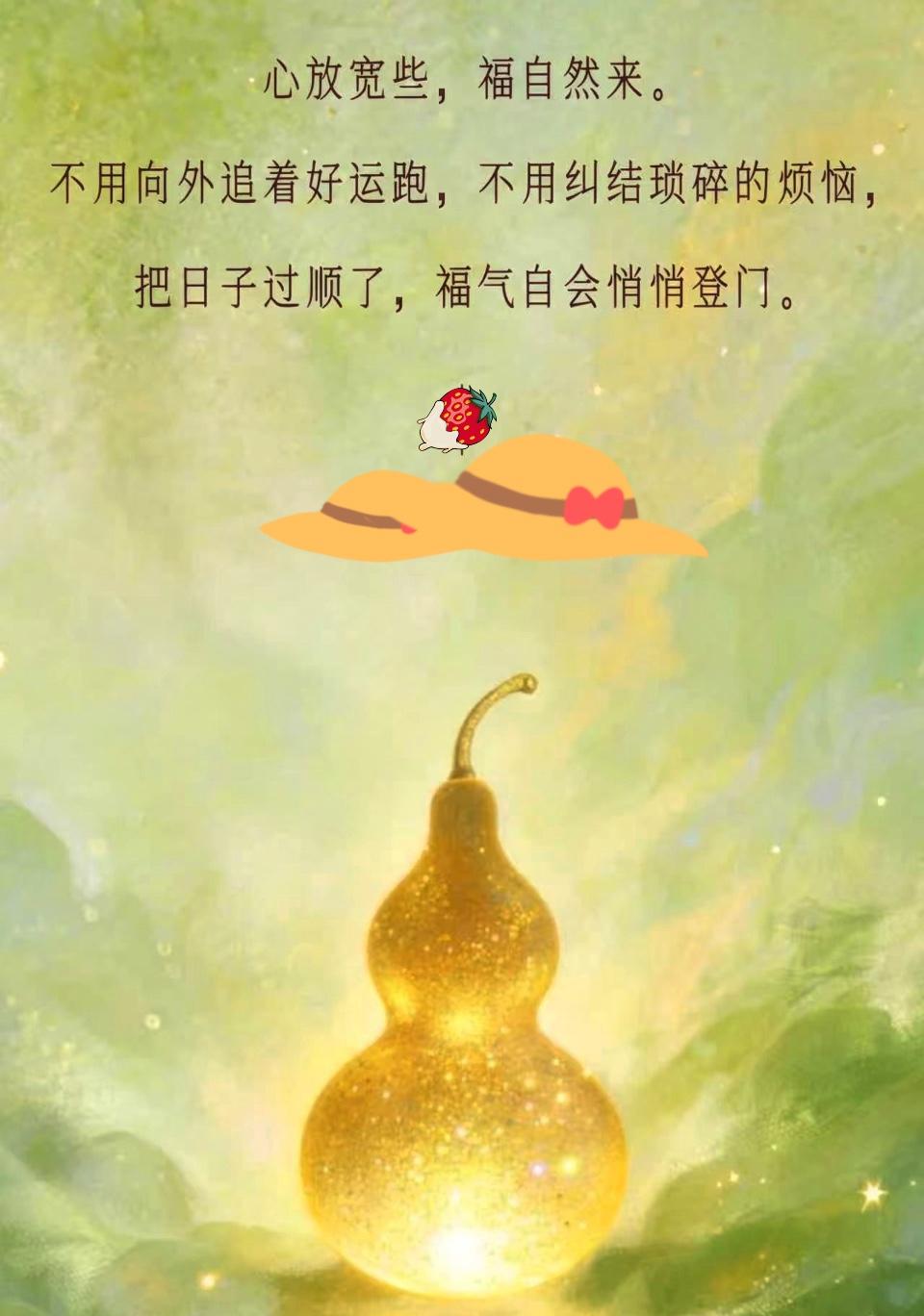 通透的人都懂得，好运追是追不来的，纠结琐碎只会耗散自身的气场。

把心量放宽，把
