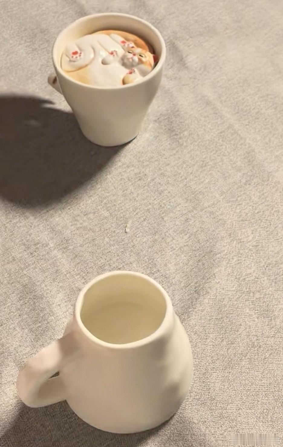 景德镇做的杯子还是太超前了真的好好看，创意十足，适合收藏[哈哈] ​​​