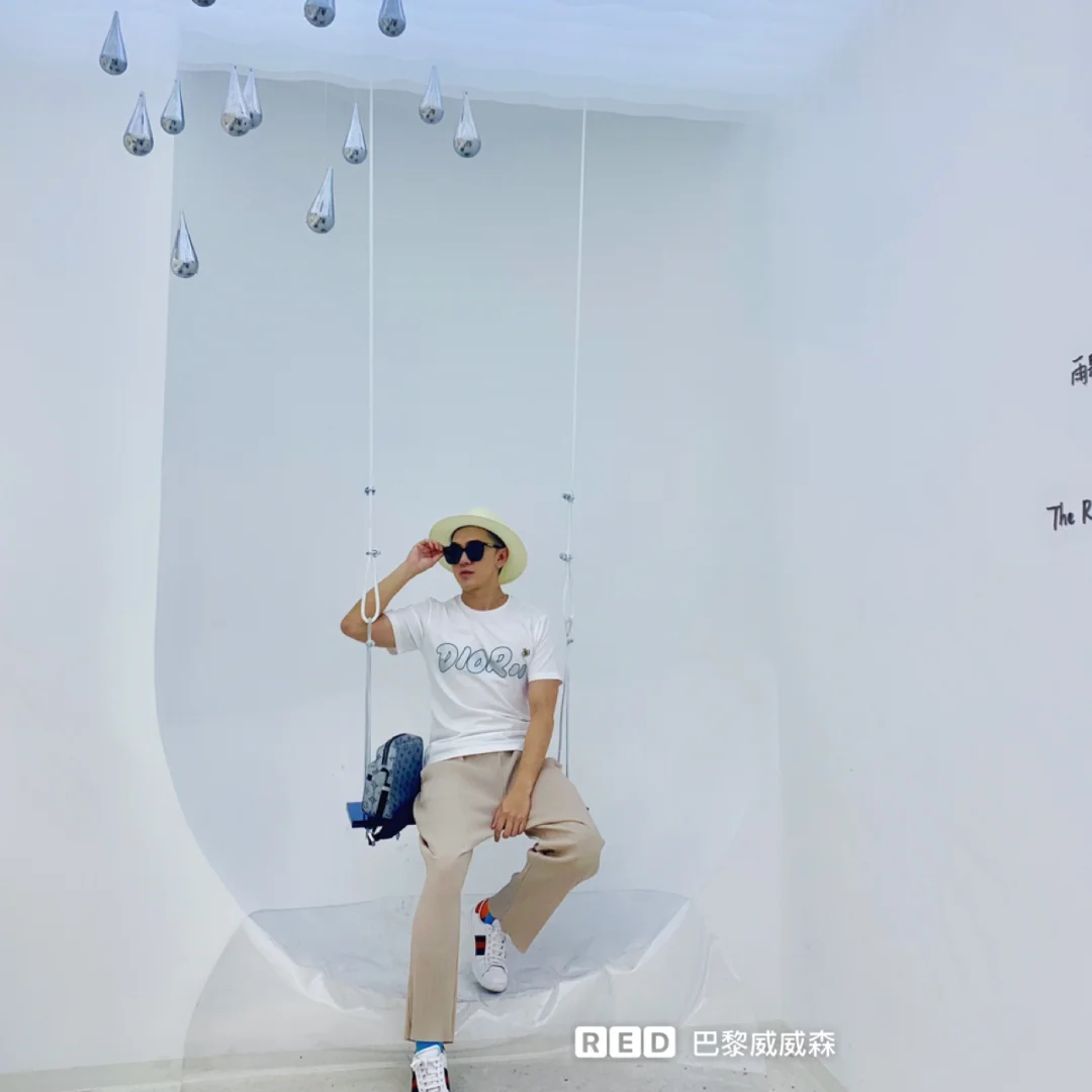 OOTD 探店 杭州网红咖啡厅 夏季男生穿搭