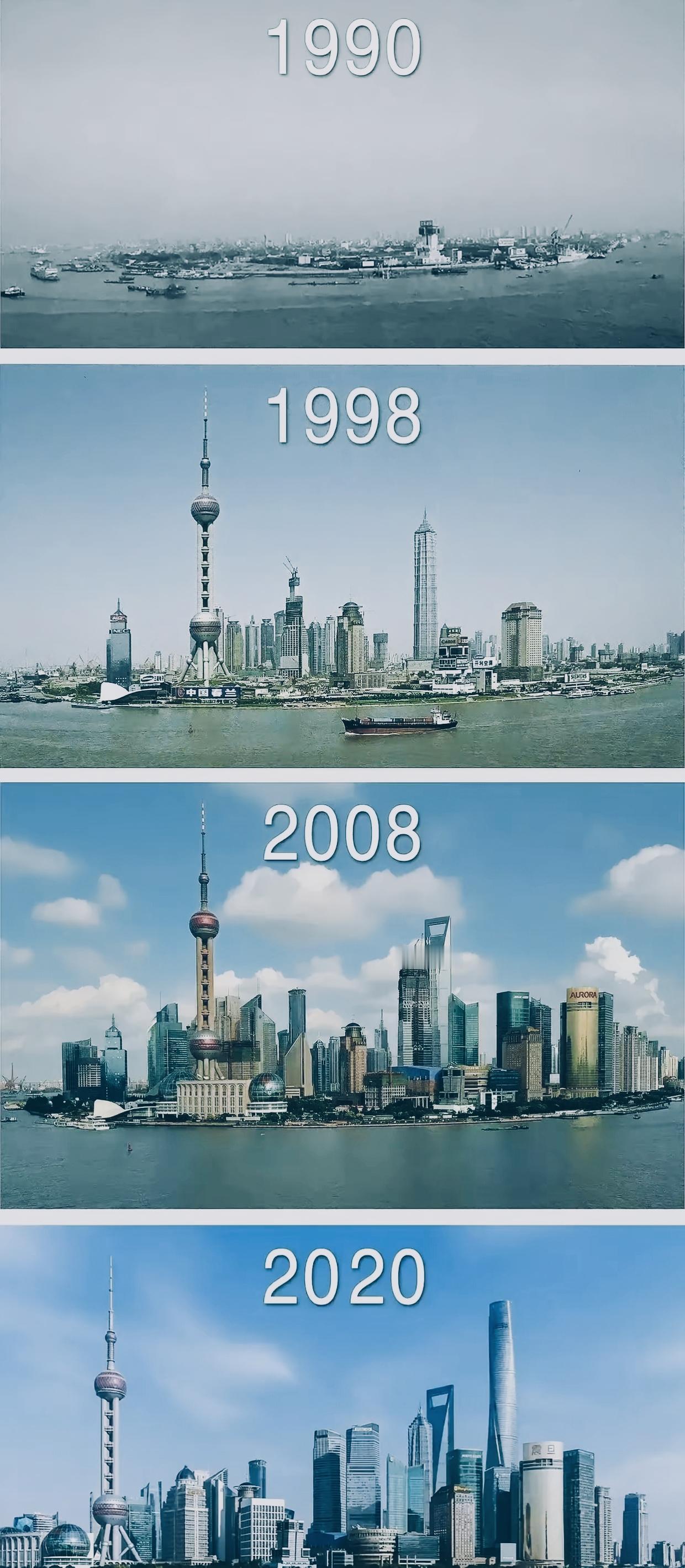 中国近三十年的发展发生了翻天覆地的变化[星星眼]

高楼大厦平地起，中国的发展成