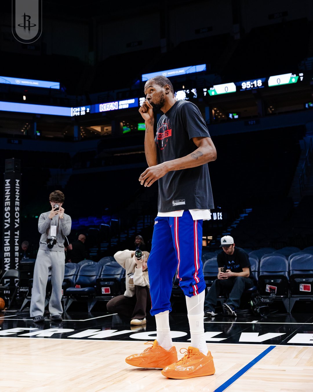 杜兰特：小黑子闭嘴nba