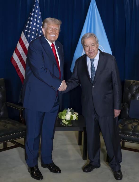 白宫消息：特朗普今天会见联合国秘书长古特雷斯

特朗普今天见了联合国秘书长古特雷