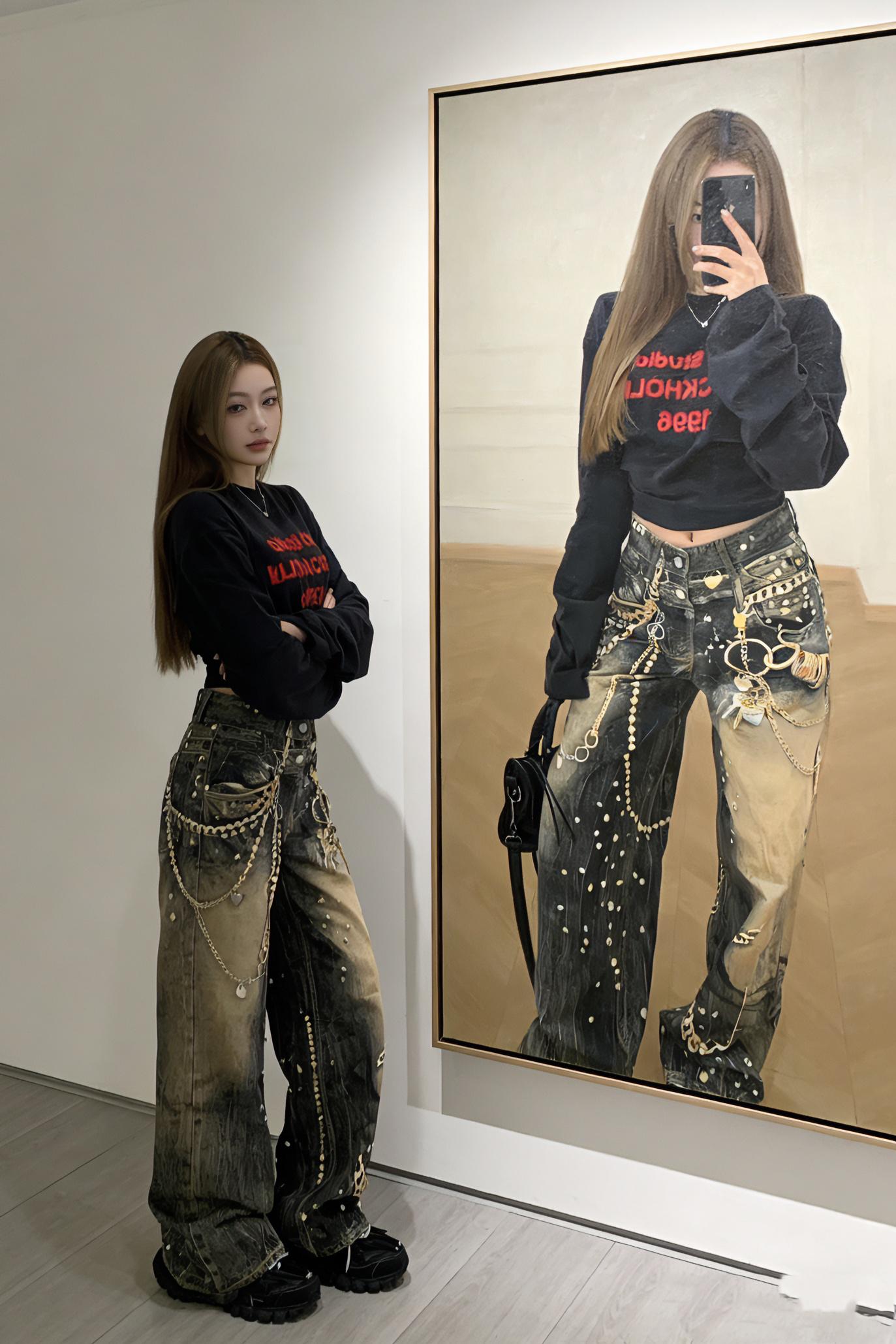 这一套帅到没朋友。