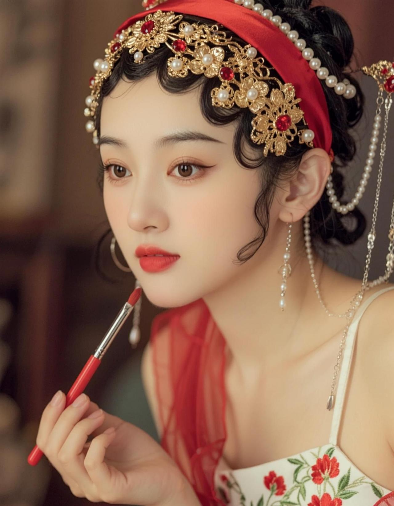 AI戏曲风写真 抖音ai创作 抖音玩法合伙人计划@D0U十小助手