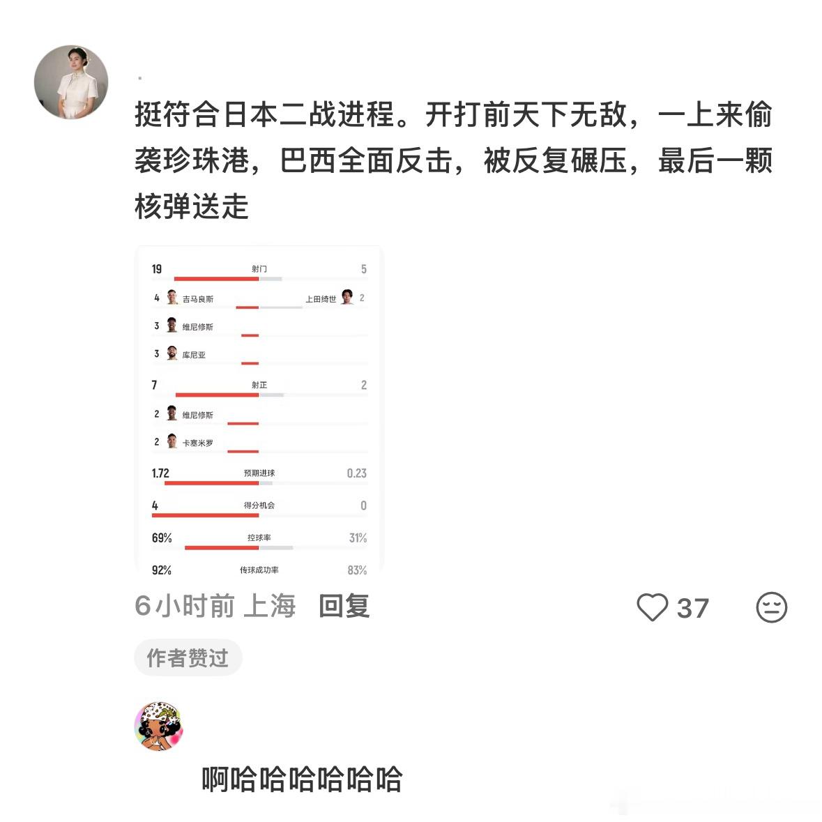世界杯淘汰赛太符合历史进程了非正经观战世界杯