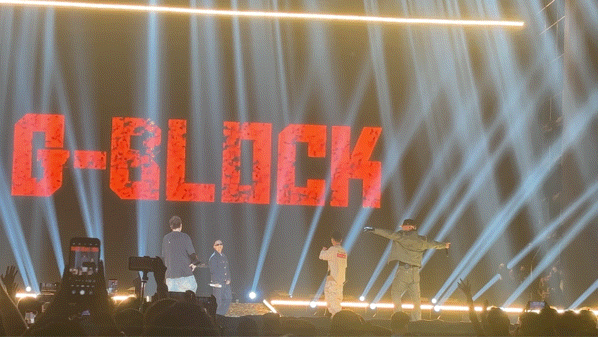 GBLOCK枣林湾音乐节合唱舞台绝佳的同台碰撞造就满分舞台，二人之间浑然天成的默