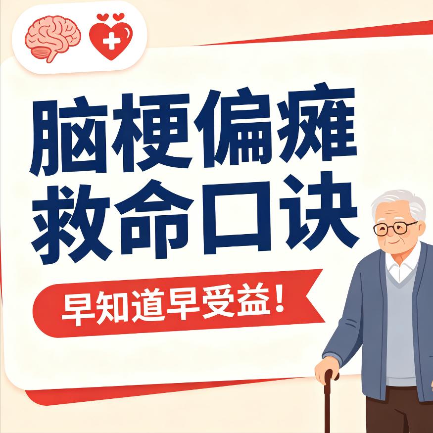 脑梗不是老年人“专利”！这个救命口诀，越早记住越好

三十多岁，平时身体看着挺结