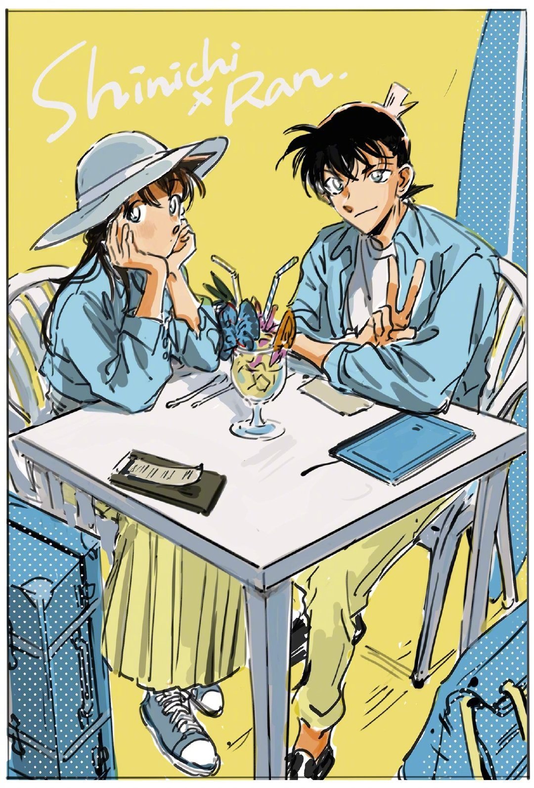 名侦探柯南  画师マソ近期作品[老师爱你]（x:umi_fav_RT) 