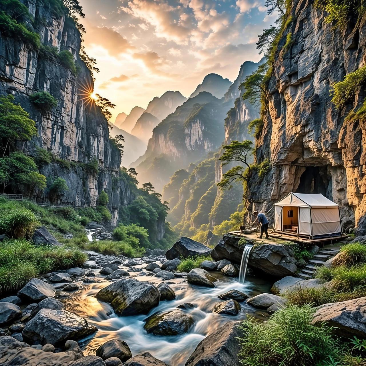 🌟穿越现实与理想的边界！在川南蜿蜒的群山之中，一位现代版“陶渊明”正演绎着令人